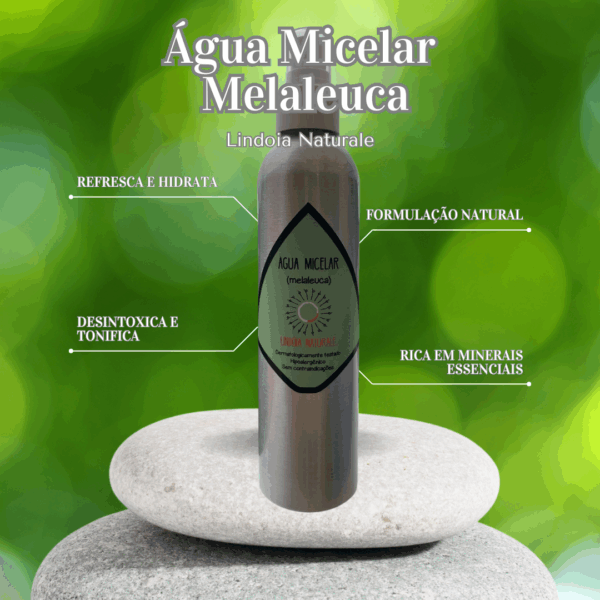 ÁGUA MICELAR MELALEUCA LINDÓIA NATURALE® - Imagem 2