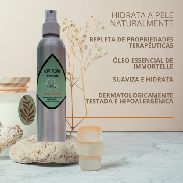 ÁGUA FLORAL IMMORTELLE LINDÓIA NATURALE® - Imagem 2