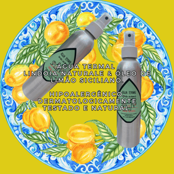 ÁGUA TERMAL LIMÃO SICILIANO LINDÓIA NATURALE® - Imagem 6