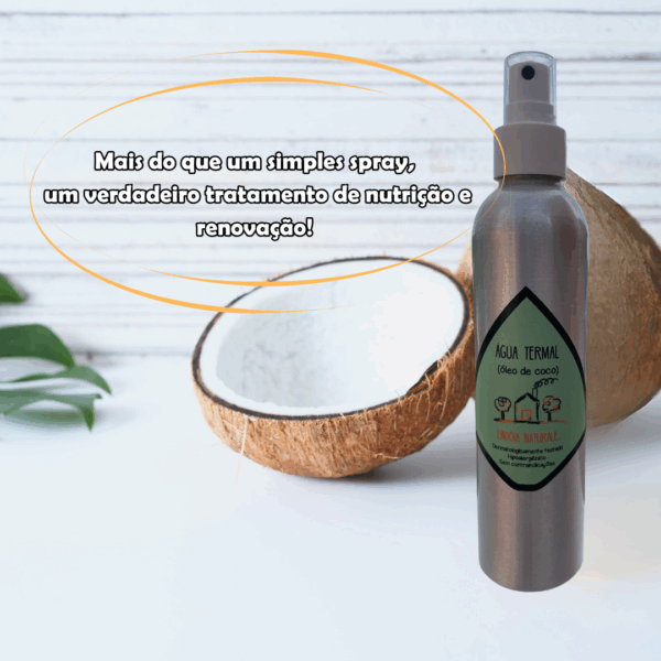 ÁGUA TERMAL Óleo de COCO LINDÓIA NATURALE® - Imagem 2