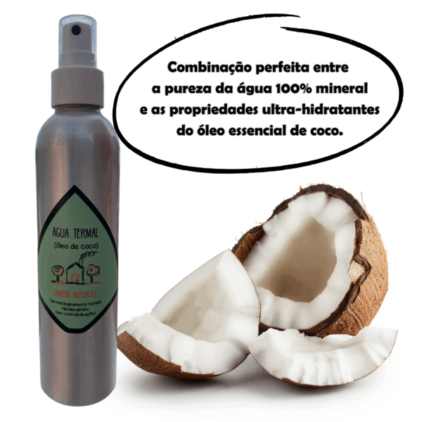ÁGUA TERMAL Óleo de COCO LINDÓIA NATURALE® - Imagem 4
