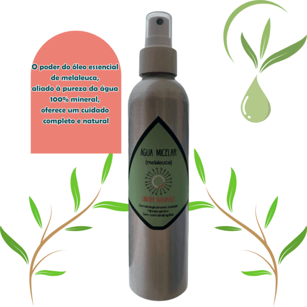 ÁGUA MICELAR MELALEUCA LINDÓIA NATURALE® - Imagem 3