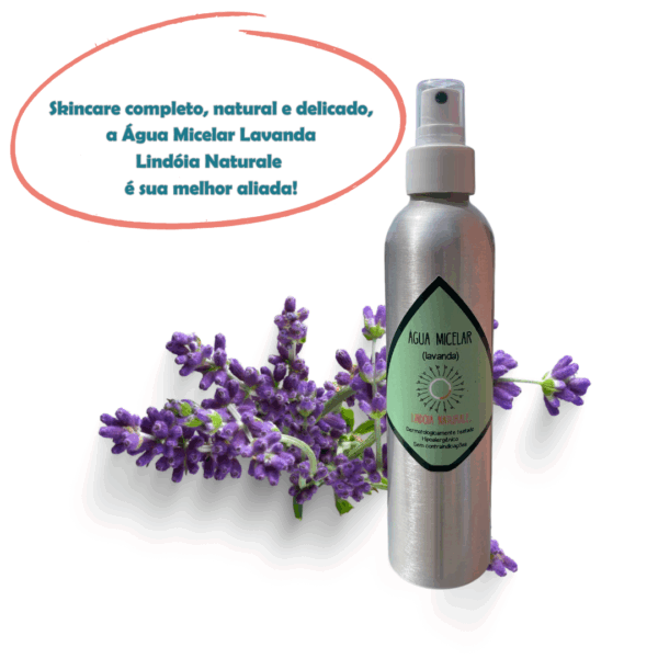 ÁGUA MICELAR LAVANDA LINDÓIA NATURALE® - Imagem 3
