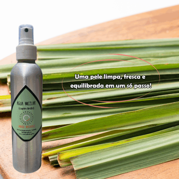 ÁGUA MICELAR CAPIM LIMÃO LINDÓIA NATURALE® - Imagem 4