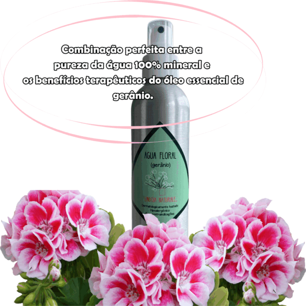 ÁGUA FLORAL GERÂNIO LINDÓIA NATURALE® - Imagem 4