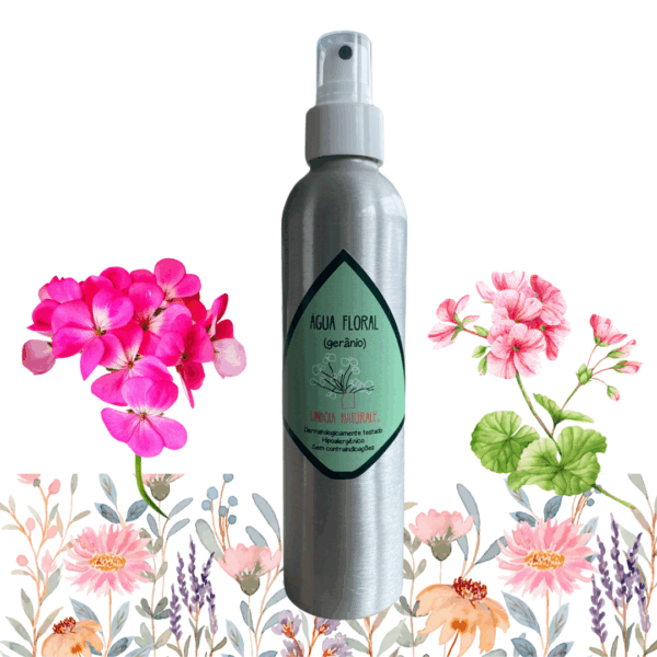 ÁGUA FLORAL GERÂNIO LINDÓIA NATURALE®