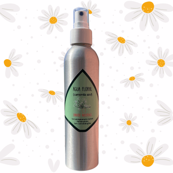 ÁGUA FLORAL CAMOMILA AZUL LINDÓIA NATURALE®