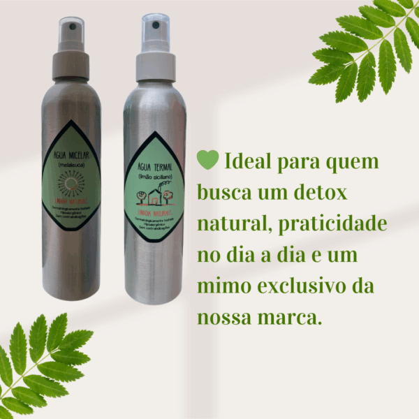 Kit Detox Frescor Micelar Melaleuca e Termal Limão Siciliano - Imagem 3