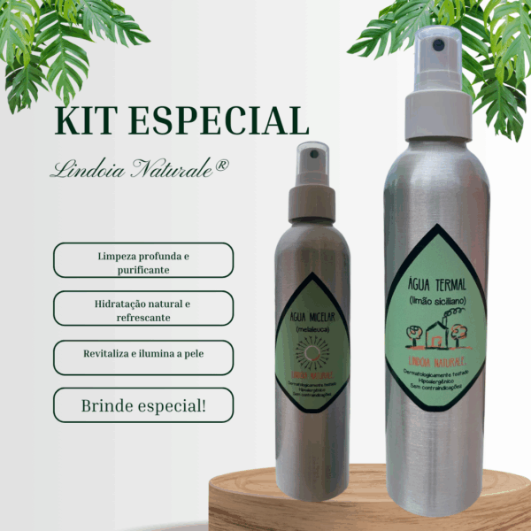 Kit Detox Frescor Micelar Melaleuca e Termal Limão Siciliano - Imagem 2
