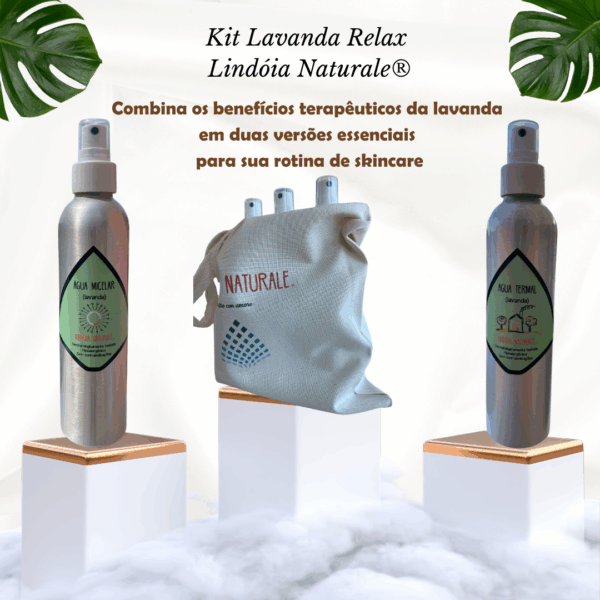 Kit Lavanda Relax Micelar e Termal Lindóia Naturale® - Imagem 3